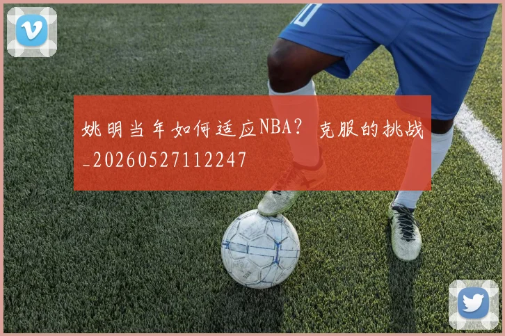 姚明当年如何适应NBA?克服的挑战_20260527112247